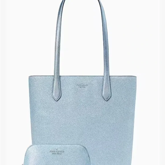 Kate Spade Tinsel Tote Bundle - Picture 1 of 5